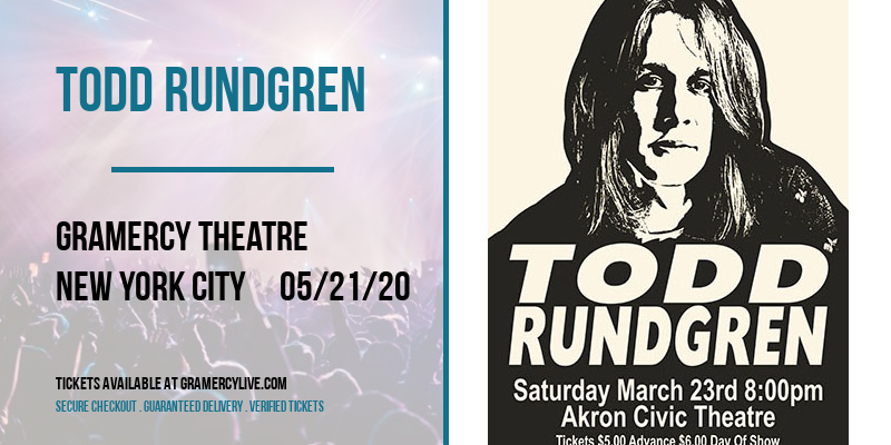 Todd Rundgren at Gramercy Theatre