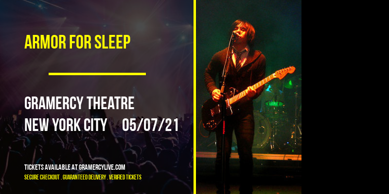 Armor for Sleep at Gramercy Theatre tickets Armor for Sleep at Gramercy Theatre