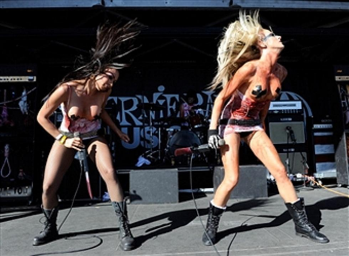 Butcher Babies at Marquee Theatre