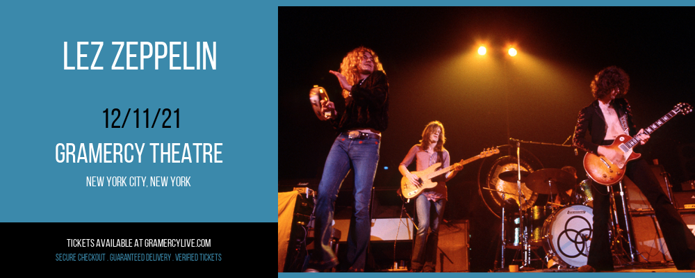 Lez Zeppelin at Gramercy Theatre tickets Lez Zeppelin at Gramercy Theatre