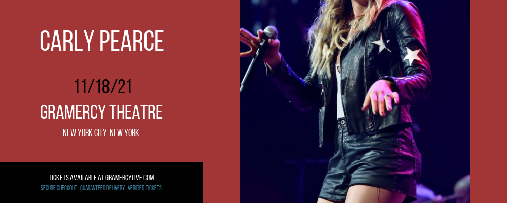 Carly Pearce at Gramercy Theatre tickets Carly Pearce at Gramercy Theatre