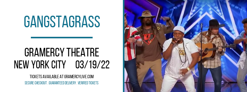 Gangstagrass at Gramercy Theatre tickets Gangstagrass at Gramercy Theatre