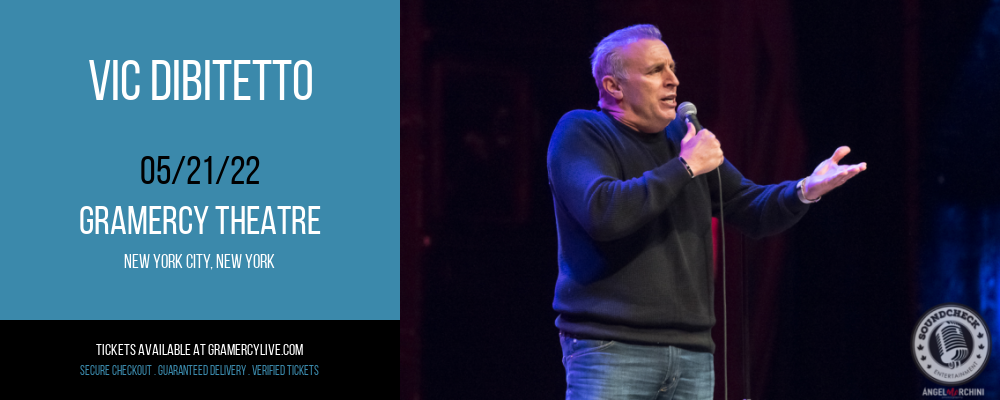 Vic Dibitetto at Gramercy Theatre tickets Vic Dibitetto at Gramercy Theatre