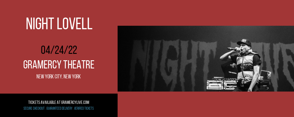 Night Lovell at Gramercy Theatre tickets Night Lovell at Gramercy Theatre
