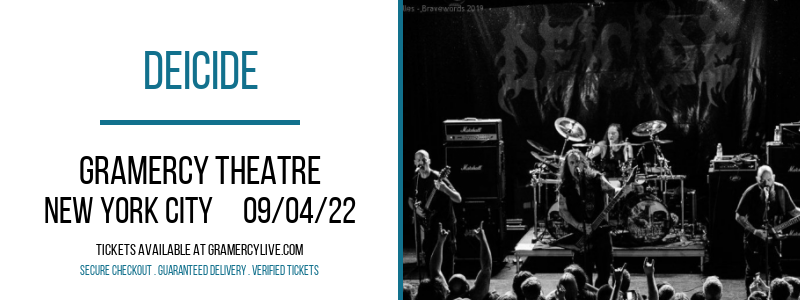 Deicide at Gramercy Theatre tickets Deicide at Gramercy Theatre