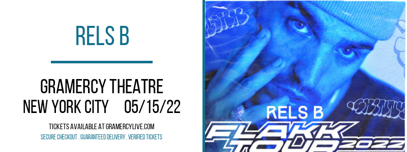 Rels B at Gramercy Theatre tickets Rels B at Gramercy Theatre