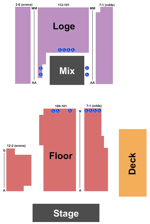 Gramercy Theatre Seating Chart