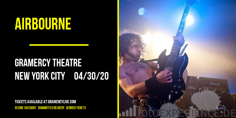 Airbourne at Gramercy Theatre