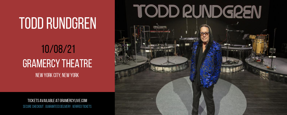 Todd Rundgren at Gramercy Theatre