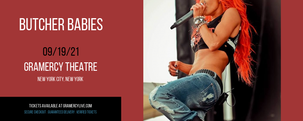 Butcher Babies at Gramercy Theatre tickets Butcher Babies at Gramercy Theatre