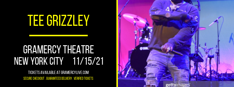Tee Grizzley [CANCELLED] at Gramercy Theatre