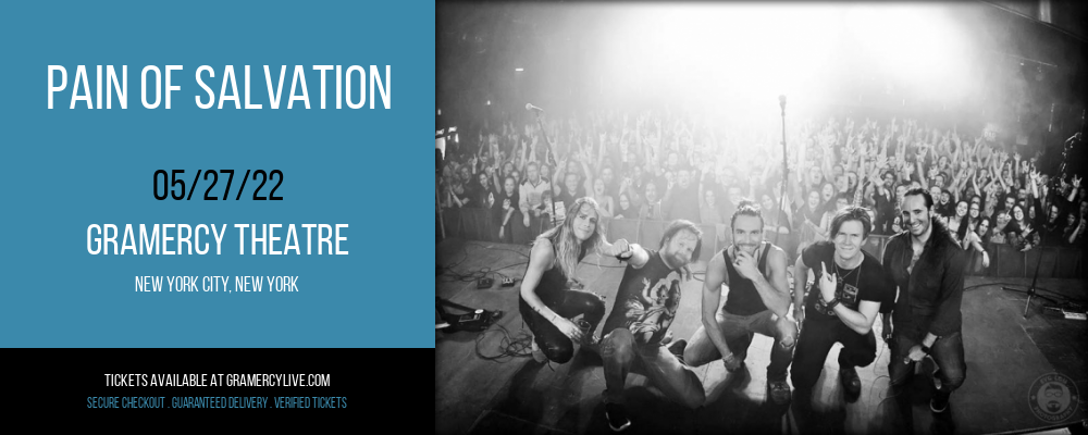 Pain of Salvation at Gramercy Theatre tickets Pain of Salvation at Gramercy Theatre