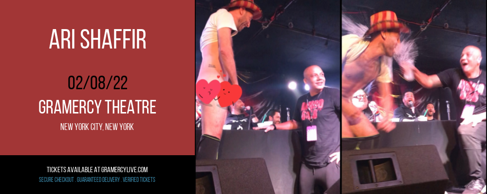 Ari Shaffir at Gramercy Theatre tickets Ari Shaffir at Gramercy Theatre