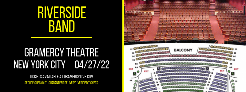 Riverside - Band at Gramercy Theatre tickets Riverside - Band at Gramercy Theatre