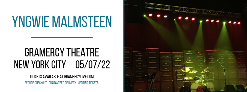 Yngwie Malmsteen at Gramercy Theatre