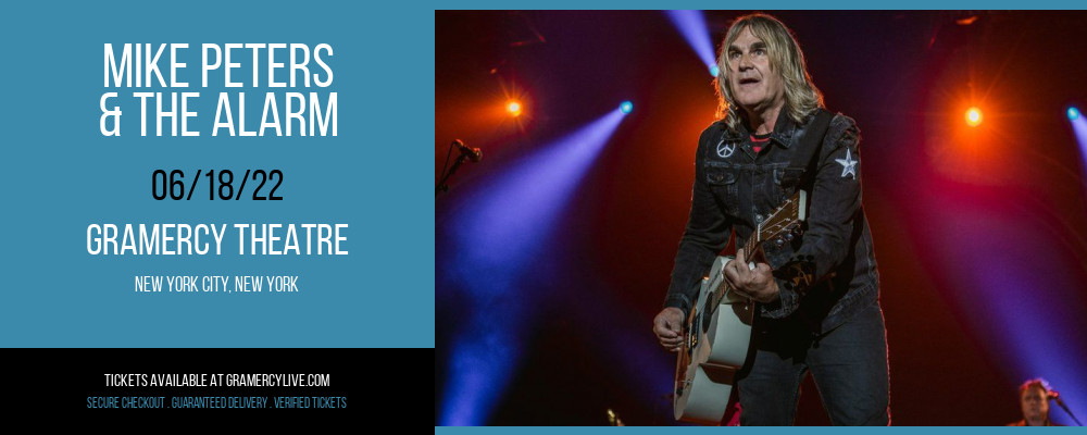 Mike Peters & The Alarm at Gramercy Theatre