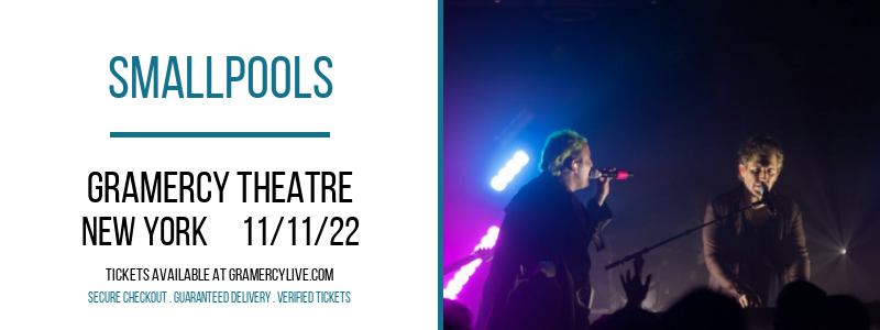 Smallpools at Gramercy Theatre tickets Smallpools at Gramercy Theatre
