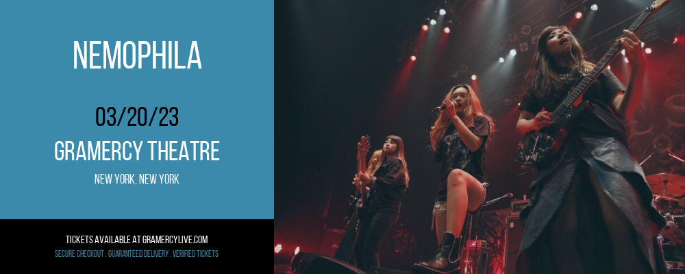 Nemophila at Gramercy Theatre tickets Nemophila at Gramercy Theatre
