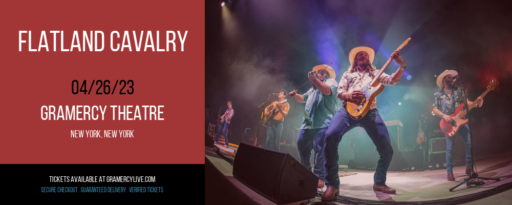Flatland Cavalry at Gramercy Theatre tickets Flatland Cavalry at Gramercy Theatre