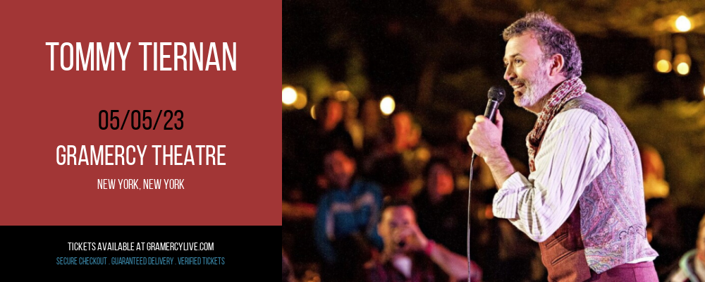 Tommy Tiernan at Gramercy Theatre tickets Tommy Tiernan at Gramercy Theatre