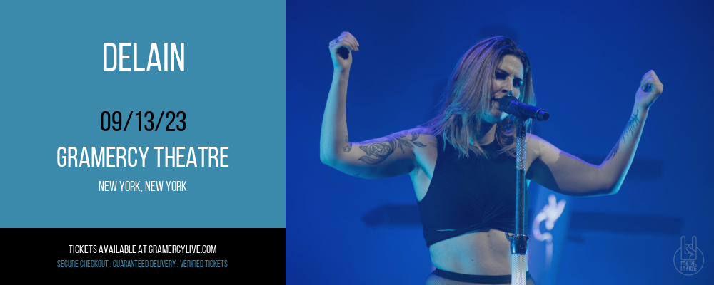 Delain at Gramercy Theatre tickets Delain at Gramercy Theatre