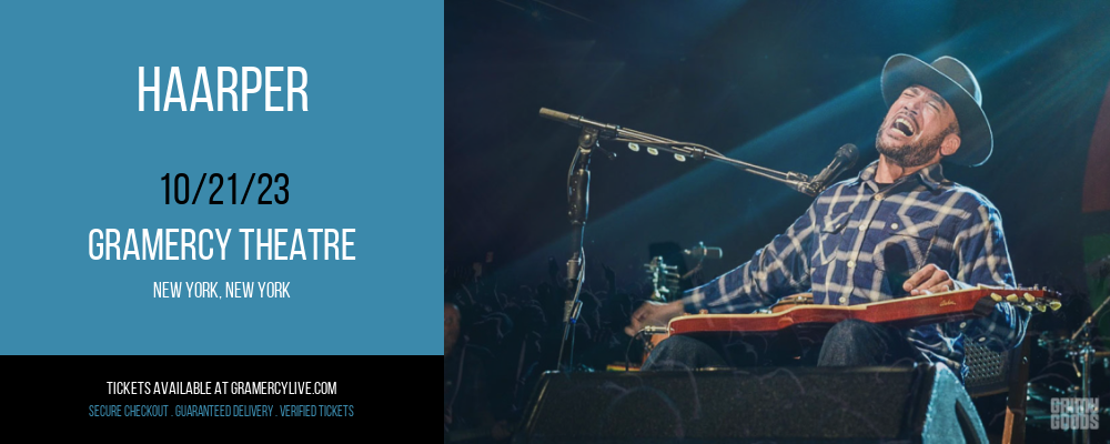 Haarper at Gramercy Theatre