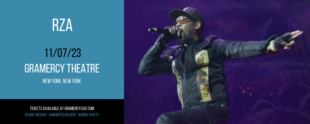 RZA at Gramercy Theatre