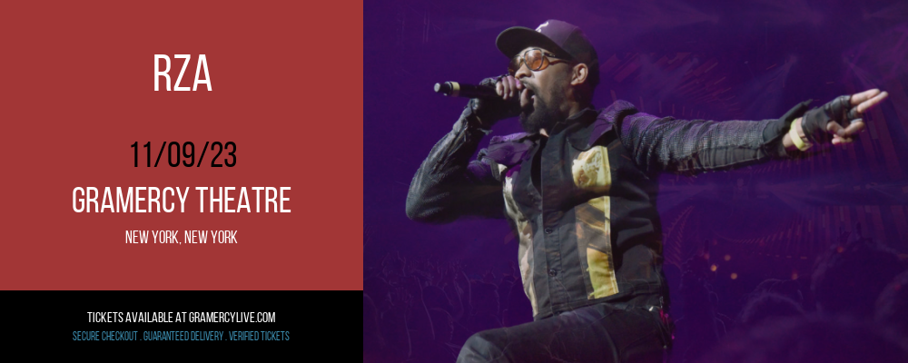 RZA at Gramercy Theatre