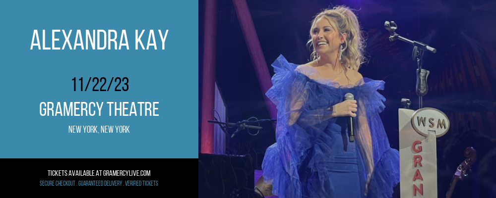 Alexandra Kay at Gramercy Theatre