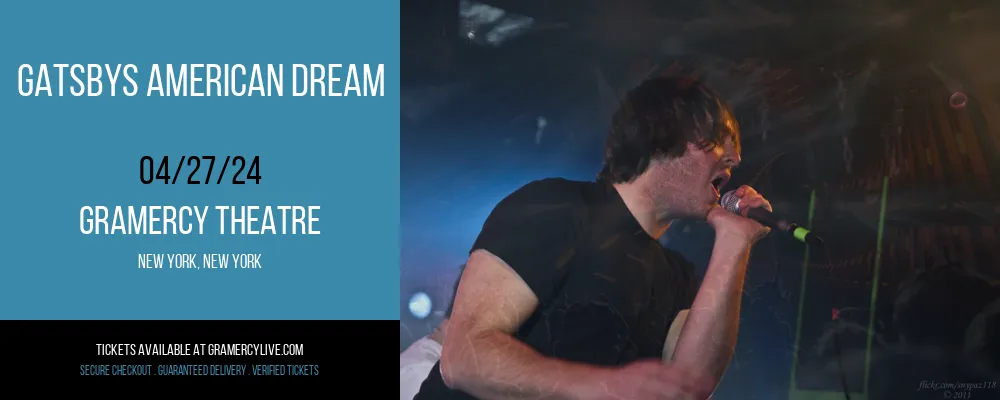 Gatsbys American Dream at Gramercy Theatre
