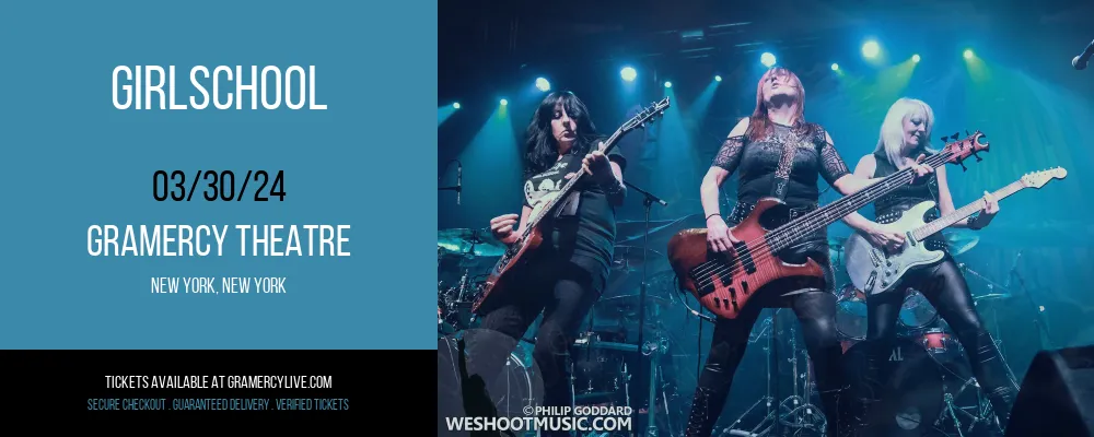 Girlschool at Gramercy Theatre