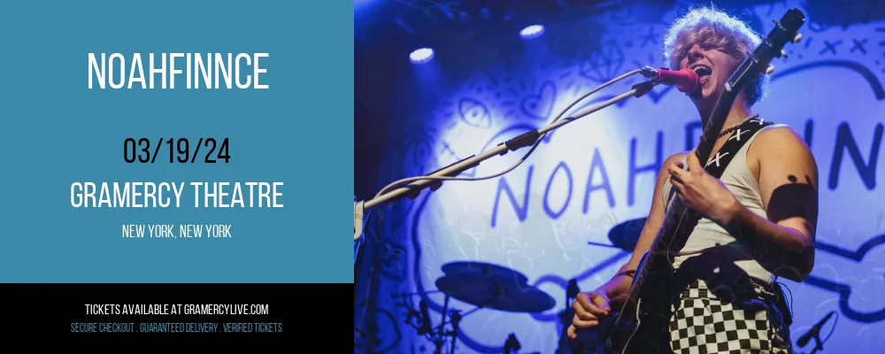 Noahfinnce at Gramercy Theatre