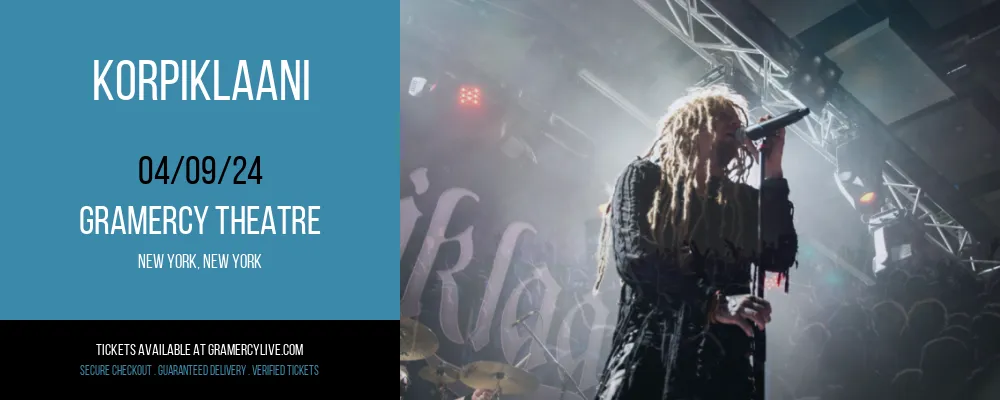 Korpiklaani at Gramercy Theatre