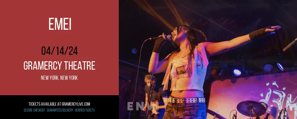 Emei at Gramercy Theatre