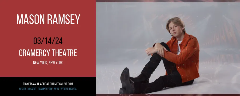 Mason Ramsey at Gramercy Theatre