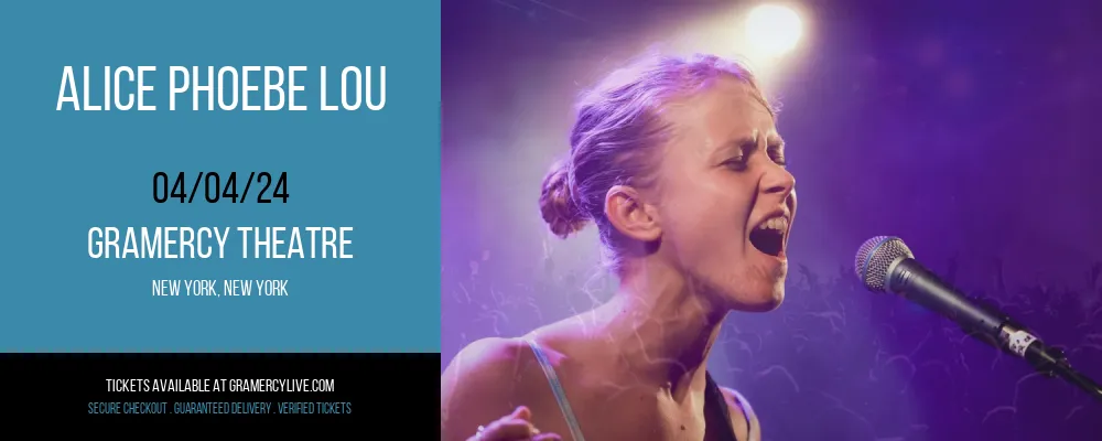 Alice Phoebe Lou at Gramercy Theatre