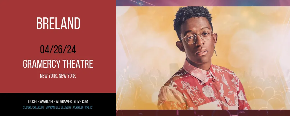Breland at Gramercy Theatre
