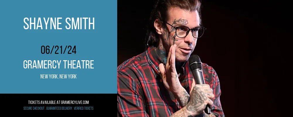 Shayne Smith at Gramercy Theatre