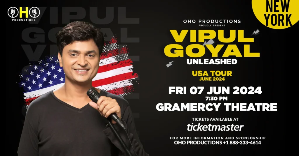 Vipul Goyal at Gramercy Theatre