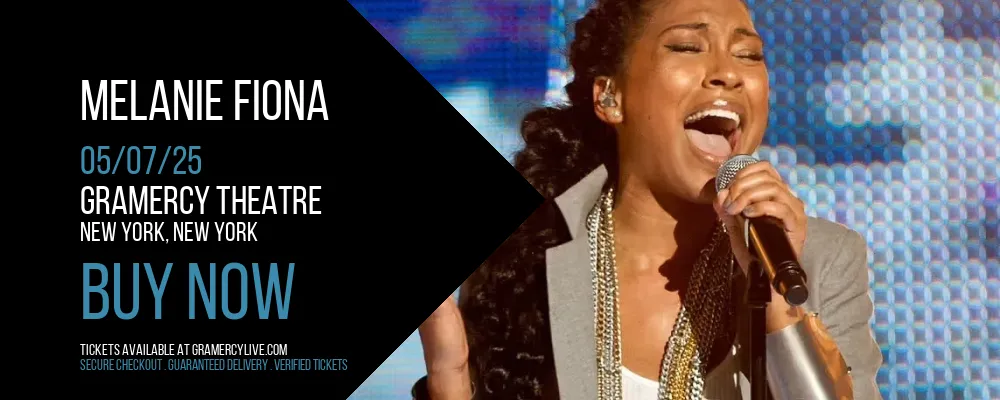 Melanie Fiona at Gramercy Theatre