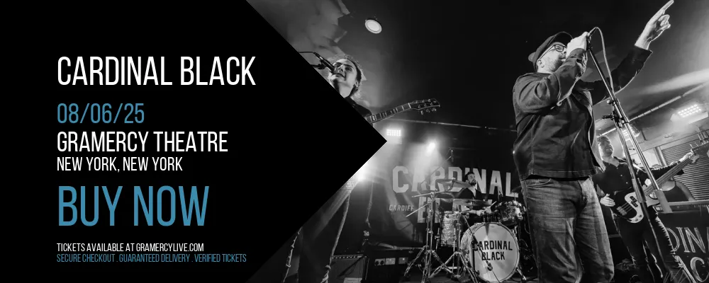Cardinal Black at Gramercy Theatre