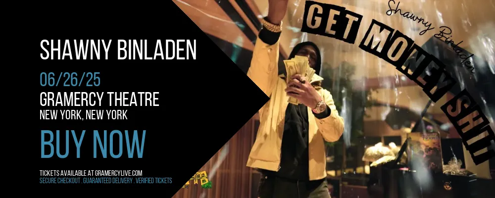 Shawny BinLaden at Gramercy Theatre
