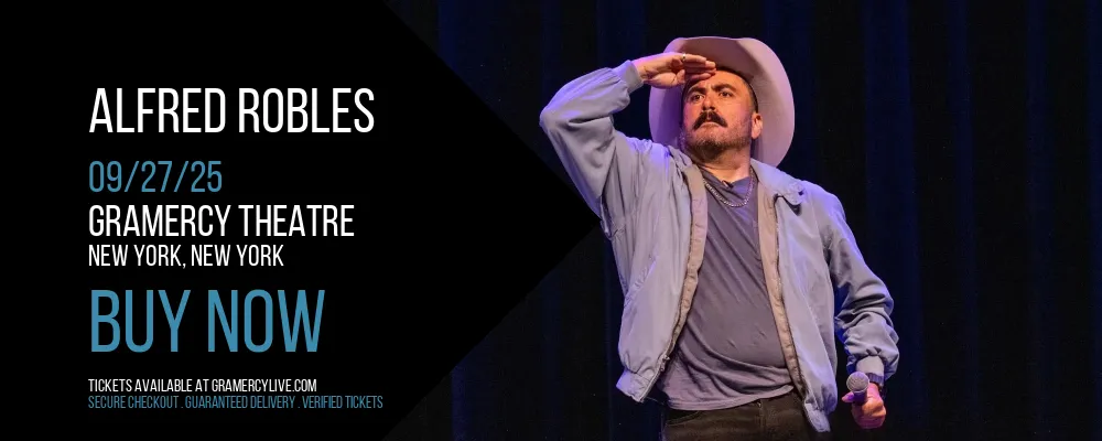 Alfred Robles at Gramercy Theatre