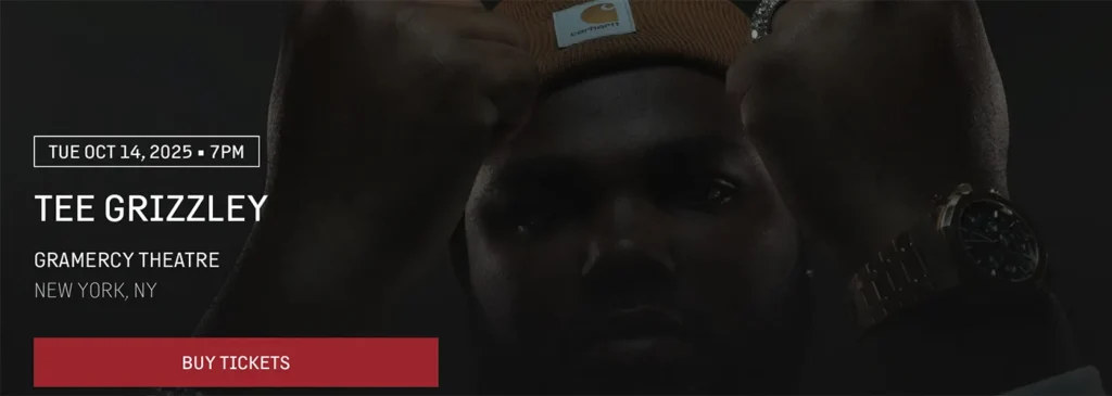 Tee Grizzley at Gramercy Theatre