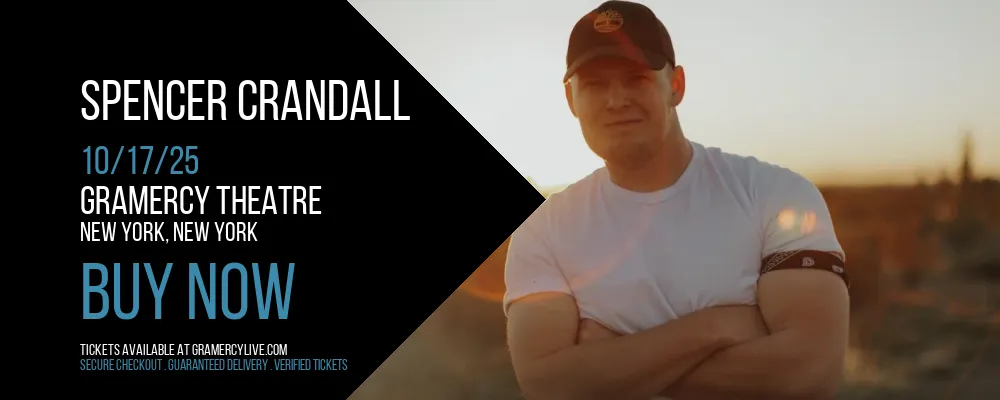 Spencer Crandall at Gramercy Theatre