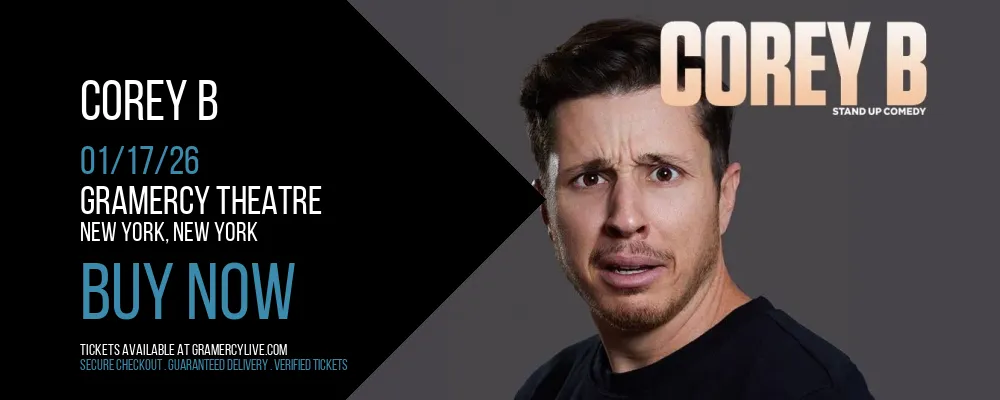 Corey B at Gramercy Theatre