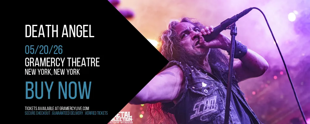 Death Angel at Gramercy Theatre