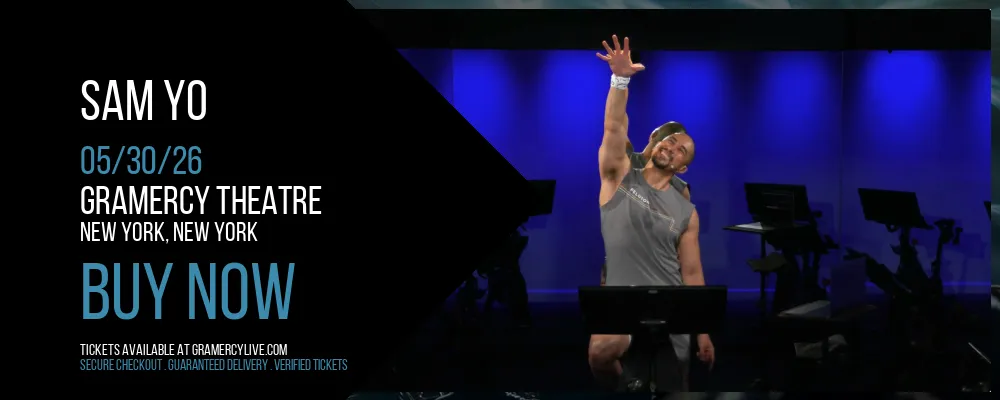 Sam Yo at Gramercy Theatre