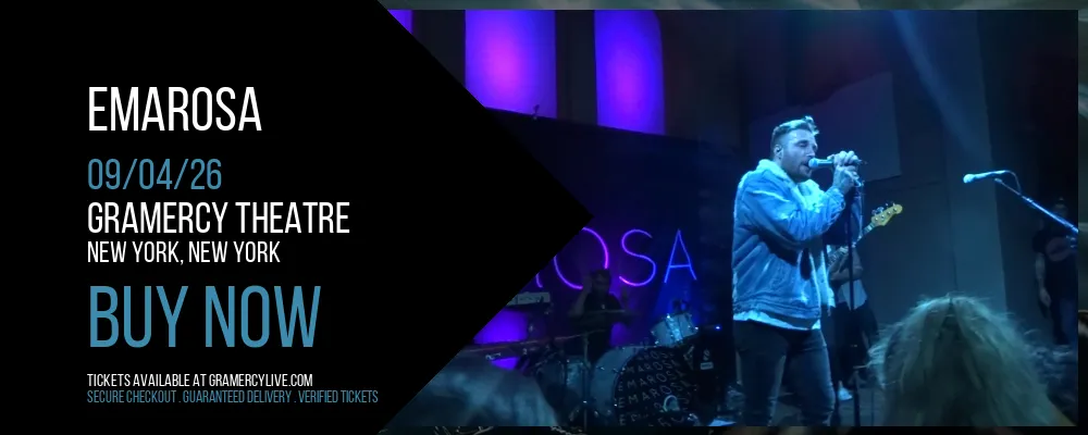 Emarosa at Gramercy Theatre