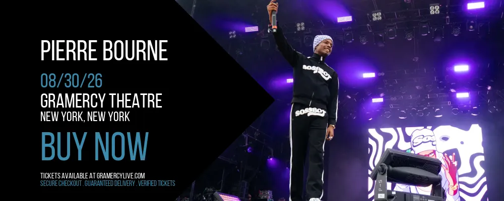 Pierre Bourne at Gramercy Theatre